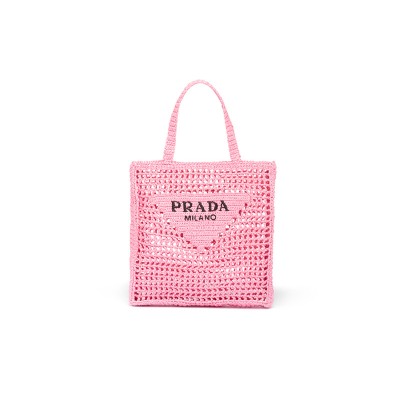PRADA CROCHET TOTE BAG 1BG393 (38*36*3cm) 